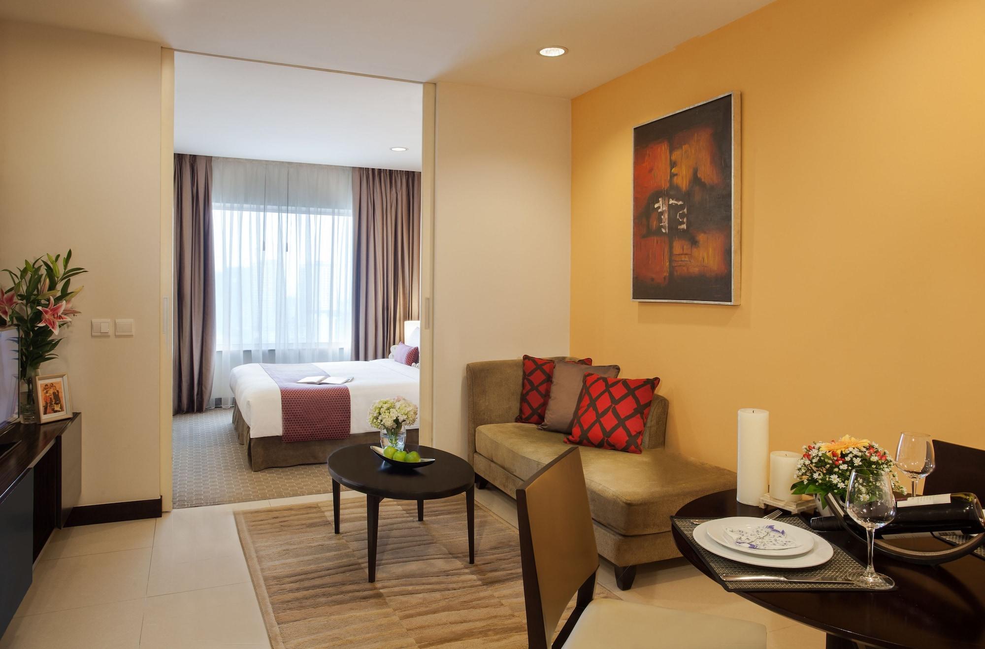 Somerset Hoa Binh Hanoi Exterior foto